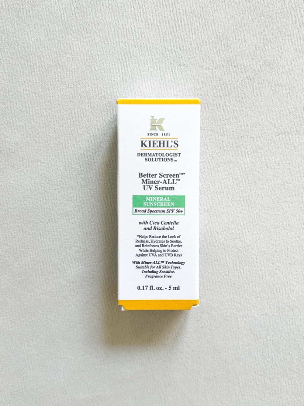 Kiehl's Better Screen Miner-ALL UV Serum Mineral Sunscreen Broad Spectrum SPF